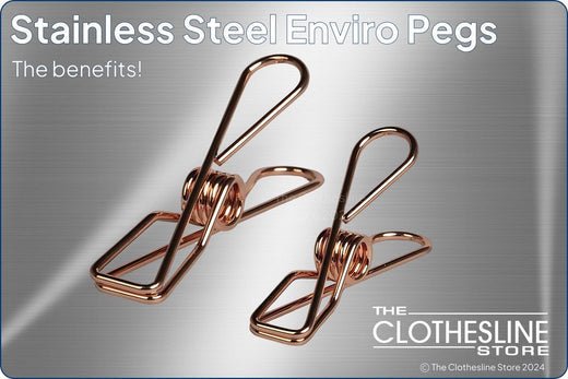 The Clothesline Store Stainless Steel Clothes Pegs