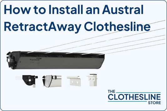 Austral RetractAway Clothesline Installation The Clothesline Store