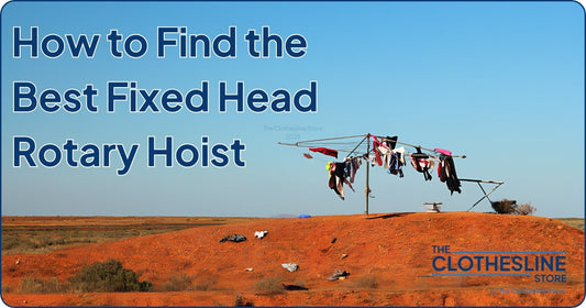 The Best Fixed Head Rotary Hoist In Australia The Clothesline Store