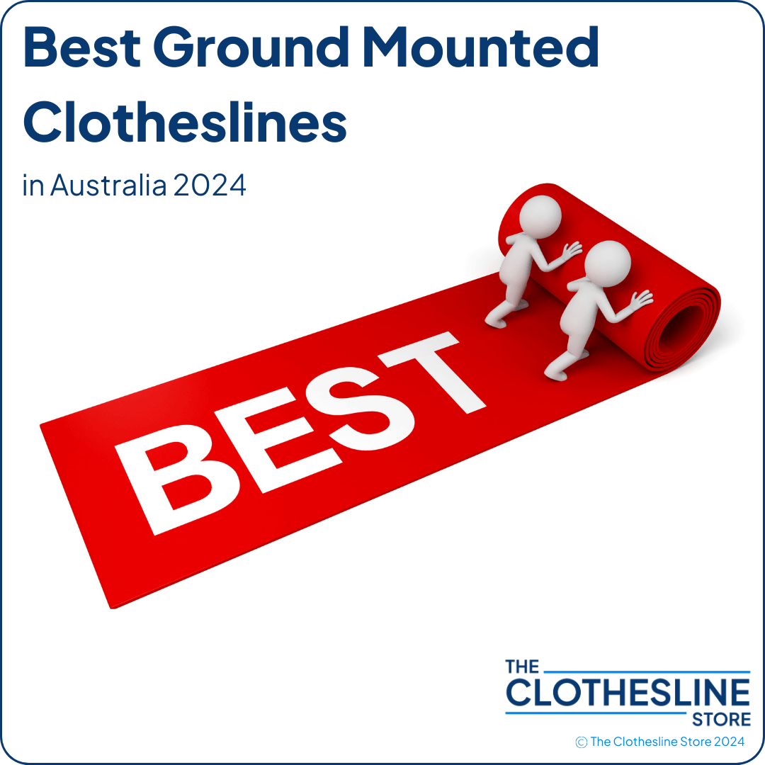 Best Ground Mounted Fold Down Clotheslines The Clothesline Store