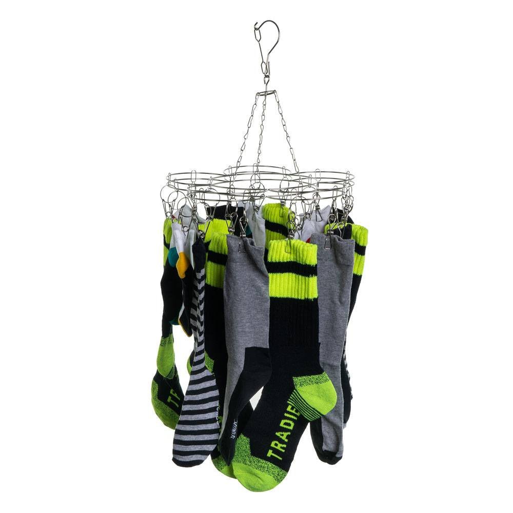 Marine grade stainless steel sock hanger hot sale